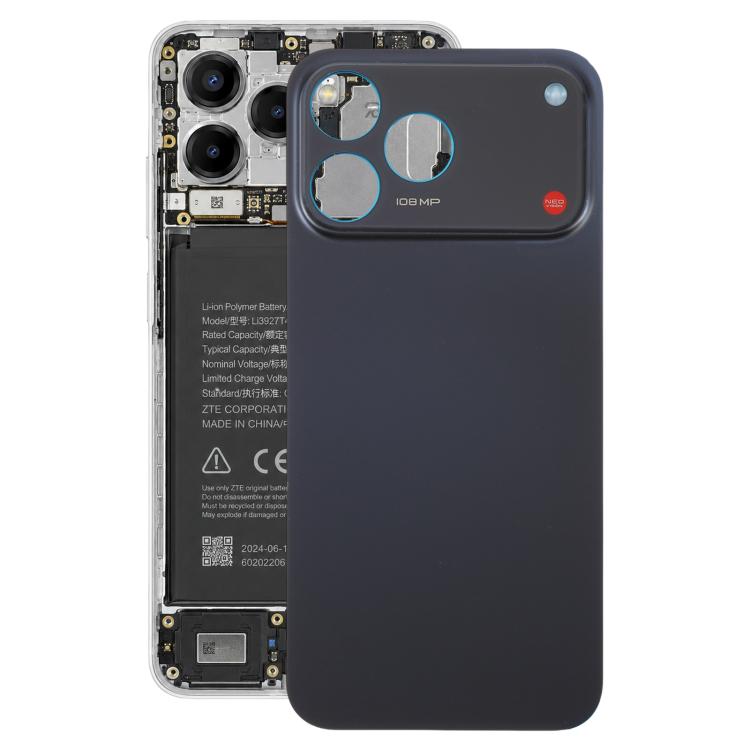 Cover posteriore in plastica adesiva per ZTE nubia V80 Pro., For ZTE nubia V80 Pro