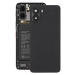 Cover posteriore in plastica con cornice per obiettivo della fotocamera per ZTE nubia S2 A504ZT., For ZTE nubia S2