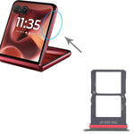 Vassoio per scheda SIM originale per Motorola Razr 60 Ultra / Razr Ultra 2025 + vassoio per scheda SIM, For Motorola Razr 60 Ultra / Razr Ultra 2025(Original,Dual SIM)