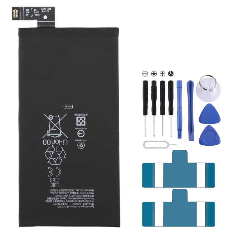 Batteria originale agli ioni di litio da 3664 mAh G3M28 per Google Pixel 10 Pro Fold., For Google Pixel 10 Pro Fold 3664mAh (Original)