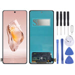 Per OnePlus Ace 3, schermo TFT LCD curvo-dritto con digitalizzatore, assemblaggio completo, non supporta il riconoscimento delle impronte digitali., For OnePlus Ace 3