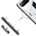 Per Asus ROG Phone 6D Ultimate 1 set di pulsanti di accensione e controllo del volume, For Asus ROG Phone 6D Ultimate