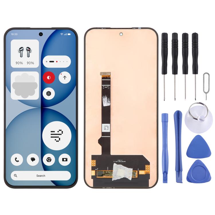 Schermo LCD AMOLED originale con digitalizzatore, assemblaggio completo, per telefono Nothing Phone 4a A069., For Nothing Phone 4a(Original)