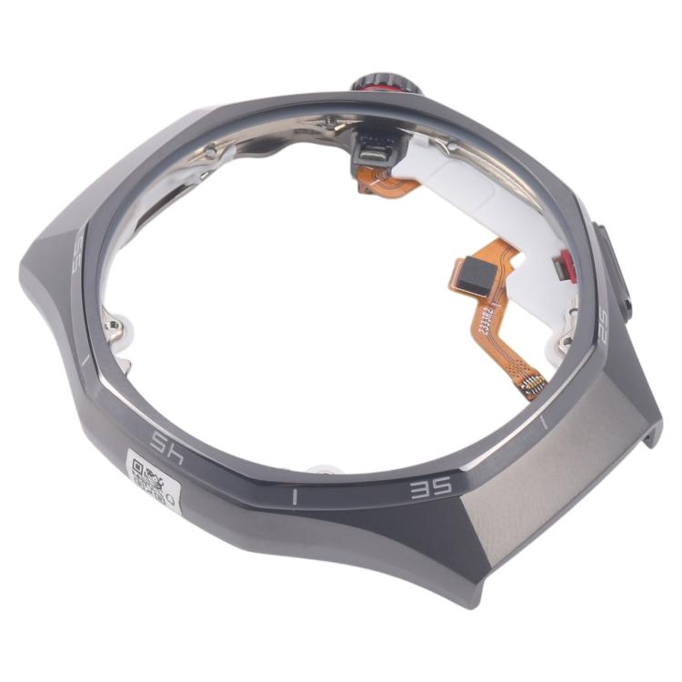 Cornice originale per schermo LCD Huawei Watch GT 6 Pro 46mm con cavo flessibile di alimentazione e anello graduato.