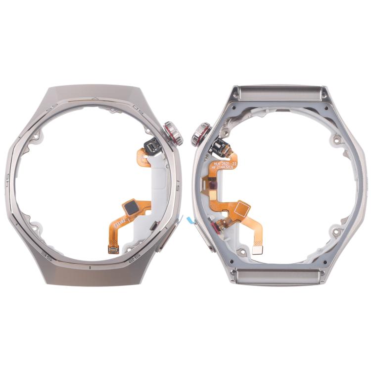 Cornice originale per schermo LCD Huawei Watch GT 6 Pro 46mm con cavo flessibile di alimentazione e anello graduato.