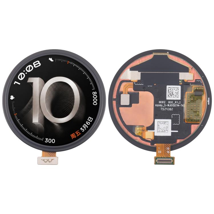 Schermo LCD originale da 46 mm con digitalizzatore, assemblaggio completo, per OPPO Watch X3 / OnePlus Watch 3., For OPPO Watch X3 / OnePlus Watch 3 46mm