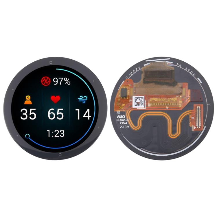 Schermo LCD originale con digitalizzatore per Garmin Venu 2S, assemblaggio completo., For Garmin Venu 2S (Gold), For Garmin Venu 2S (White)