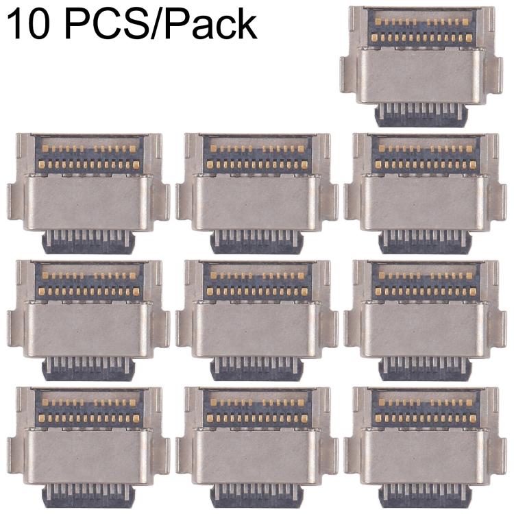 Per Galaxy Tab S7 SM-T870/T875/T876, 10 connettori originali per porta di ricarica, For Galaxy Tab S7(Original)