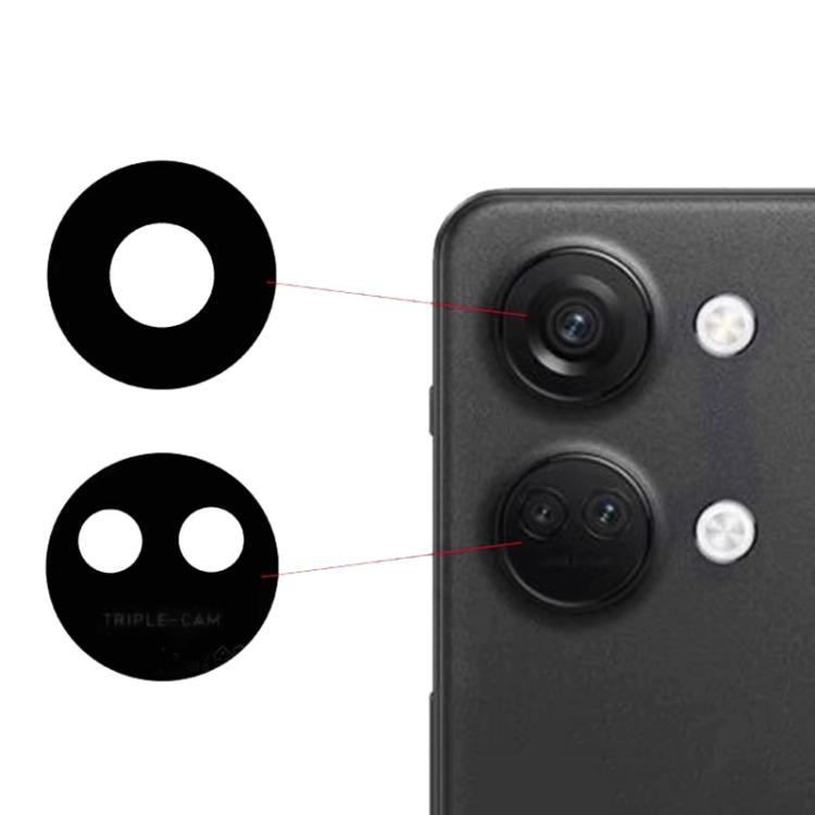 Set di obiettivi per fotocamera posteriore OnePlus Ace 2V PHK110, For OnePlus Ace 2V