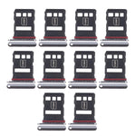 Vassoio originale per SIM card + vassoio per scheda NM per Huawei Pocket, 10 pezzi., For Huawei Pocket 2(Original)