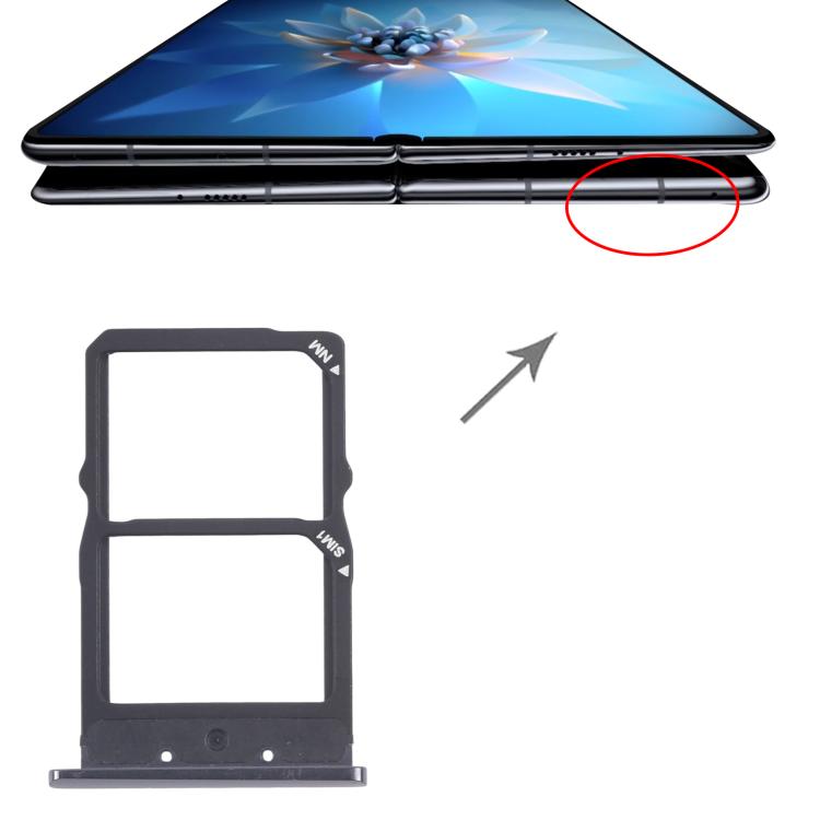 Per Huawei Mate X2, 10 vassoi originali per schede SIM + vassoio per schede NM, For Huawei Mate X2(Original)