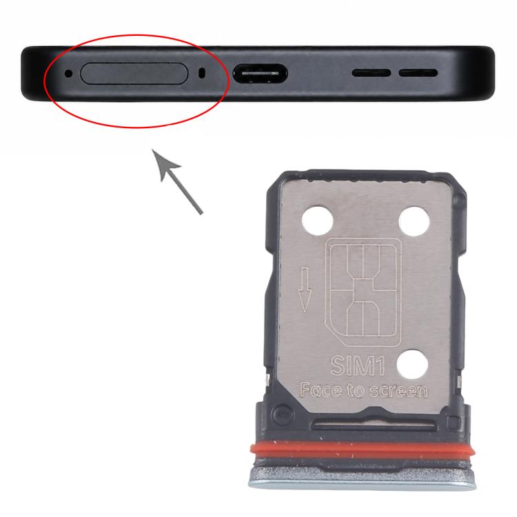 Vassoio per scheda SIM per OnePlus Turbo 6 + Vassoio per scheda SIM, For OnePlus Turbo 6