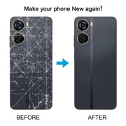 Cover posteriore in plastica per batteria con copriobiettivo della fotocamera per ZTE Axon 40 Lite., For ZTE Axon 40 Lite(with Camera Cover)