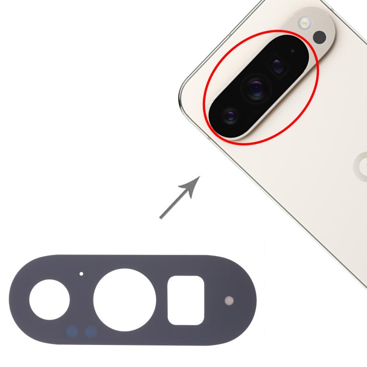 Per Google Pixel 9 XL, 10 lenti per fotocamera posteriore, For Google Pixel 9 Pro XL