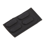Set di tappetini in gomma con retro adesivo per la parte inferiore del case dei notebook Dell Latitude 5400 E5400 5480 5490 5580 5590 5595 5591 5495., For Dell Latitdue 5400 E5400 5480 5490 5580 5590 5595 5591 5495(Black)