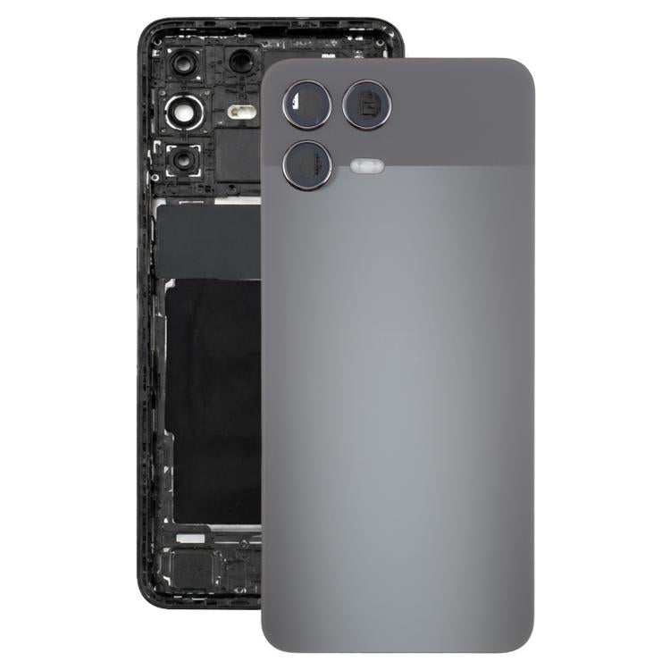 Cover posteriore in plastica con cornice per fotocamera per T-Mobile Revvl 8 Pro., For T-Mobile Revvl 8 Pro