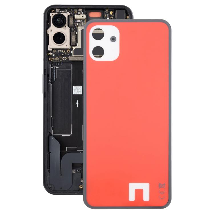 Cover posteriore in vetro For Nothing Phone 1 A063 con adesivo, For Nothing Phone 1(with Adhesive)