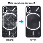 Cover posteriore in vetro For Nothing Phone 1 A063 con adesivo, For Nothing Phone 1(with Adhesive)