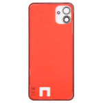 Cover posteriore in vetro per batteria con cornice per obiettivo della fotocamera For Nothing Phone 1 A063, For Nothing Phone 1(with Camera Lens Frame)