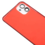Cover posteriore in vetro per batteria con cornice per obiettivo della fotocamera For Nothing Phone 1 A063, For Nothing Phone 1(with Camera Lens Frame)