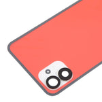 Cover posteriore in vetro per batteria con cornice per obiettivo della fotocamera For Nothing Phone 1 A063, For Nothing Phone 1(with Camera Lens Frame)