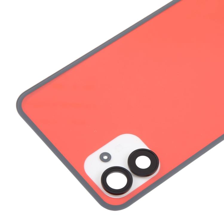 Cover posteriore in vetro per batteria con cornice per obiettivo della fotocamera For Nothing Phone 1 A063, For Nothing Phone 1(with Camera Lens Frame)