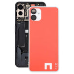 Cover posteriore in vetro per batteria con cornice per obiettivo della fotocamera For Nothing Phone 1 A063, For Nothing Phone 1(with Camera Lens Frame)