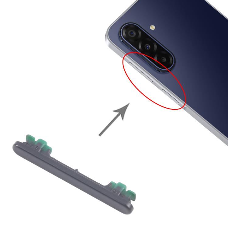 Pulsanti di controllo del volume per Samsung Galaxy M17 SM-M176B (10 pezzi), For Samsung Galaxy M17