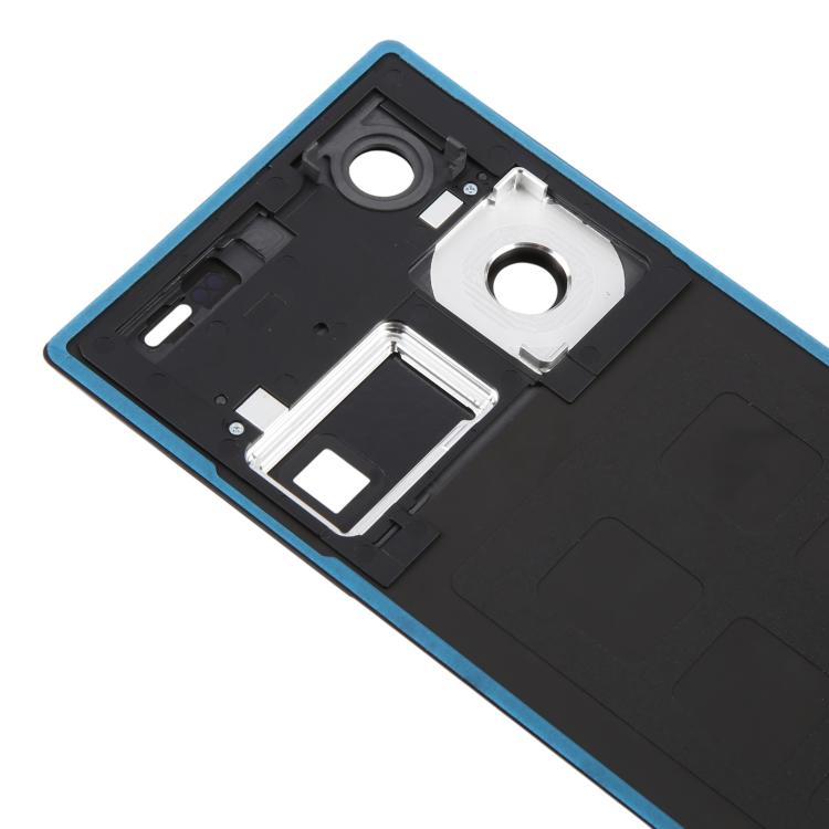 Cover posteriore in vetro originale con cornice per obiettivo della fotocamera per ZTE nubia Z60 Ultra NX721J Photographer Edition., For ZTE nubia Z60 Ultra(Original)