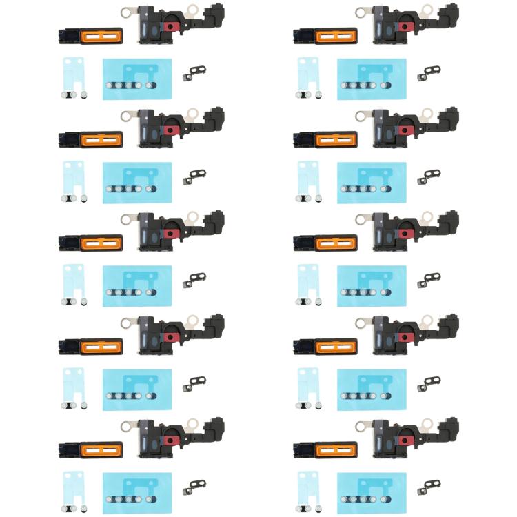 Per iPhone 16e 10 set Altoparlante Suoneria Buzzer Rete Antipolvere, For iPhone 16e