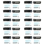 Per iPhone 17 Pro Max, 10 set di altoparlanti, suonerie, buzzer e rete antipolvere., For iPhone 17 Pro Max
