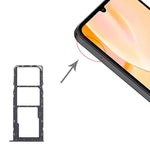 Vassoio per scheda SIM + Vassoio per scheda SIM + Vassoio per scheda Micro SD per ZTE Blade A55 Z2450