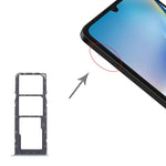 Vassoio per SIM card + Vassoio per SIM card + Vassoio per Micro SD per ZTE Blade A36 Z2472, For ZTE Blade A36(Original)