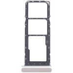 Vassoio per SIM card + Vassoio per SIM card + Vassoio per Micro SD per ZTE Blade A36 Z2472, For ZTE Blade A36(Original)