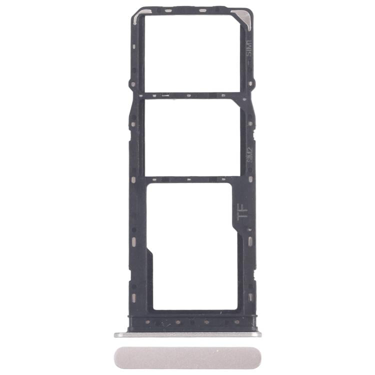Vassoio per SIM card + Vassoio per SIM card + Vassoio per Micro SD per ZTE Blade A76 4G Z2474, For ZTE Blade A76 4G(Original)