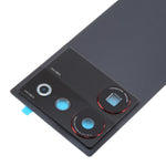 Cover posteriore in vetro con cornice per obiettivo della fotocamera per ZTE nubia Z50 Ultra NX712J., For ZTE nubia Z50 Ultra(Original)
