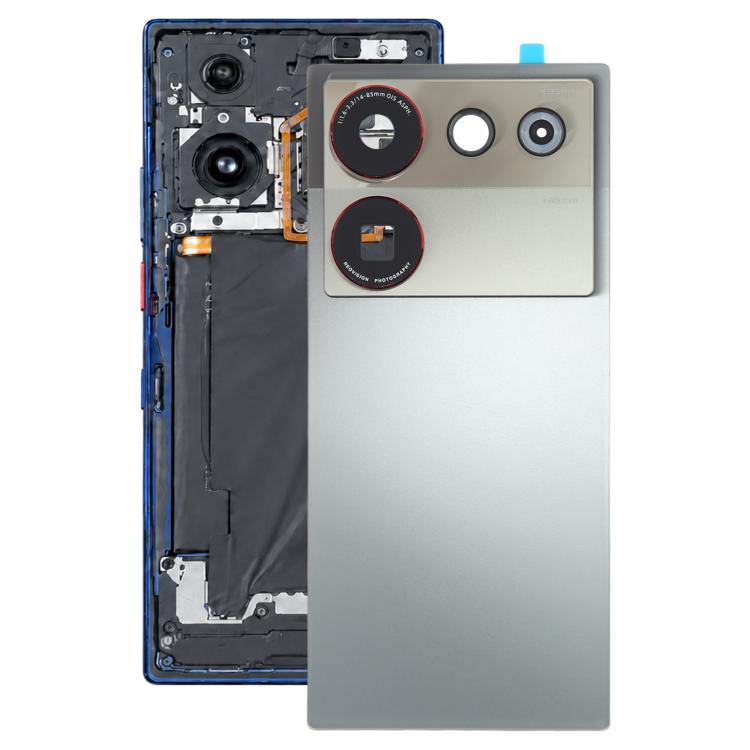 Cover posteriore in vetro con cornice per obiettivo della fotocamera per ZTE nubia Z50 Ultra NX712J., For ZTE nubia Z50 Ultra(Original)