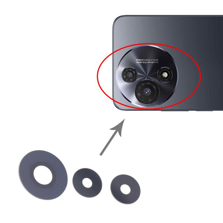 Obiettivo per fotocamera posteriore TCL 60R T519H, For TCL 60R
