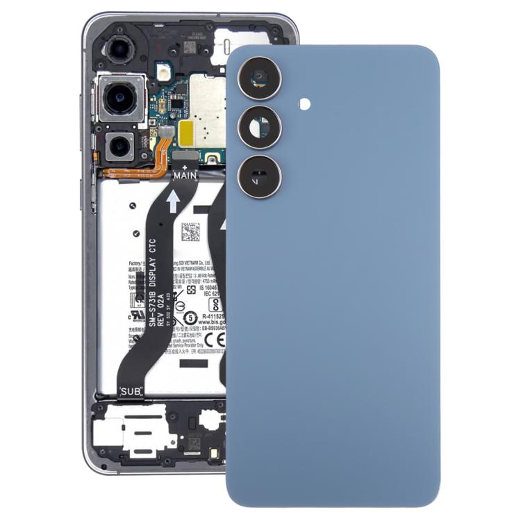 Cover posteriore originale per batteria con cornice per obiettivo fotocamera per Galaxy S25 FE SM-S731B., For Samsung Galaxy S25 FE(with Camera Lens Frame)