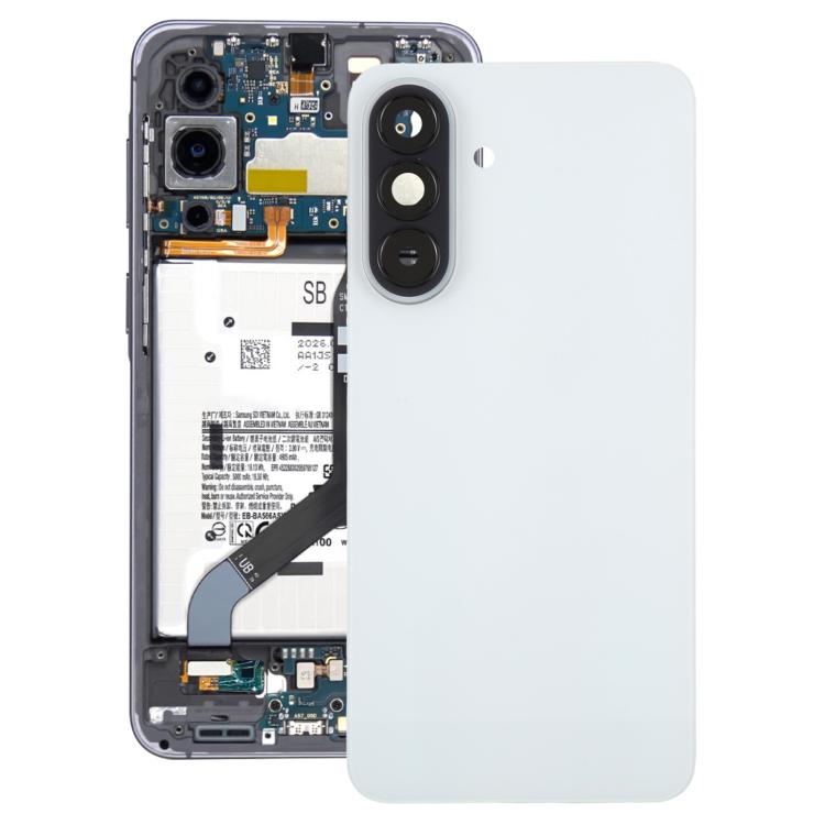 Cover posteriore originale per batteria con cornice per obiettivo fotocamera per Galaxy A37 SM-A376B., For Samsung Galaxy A37(with Camera Lens Frame)