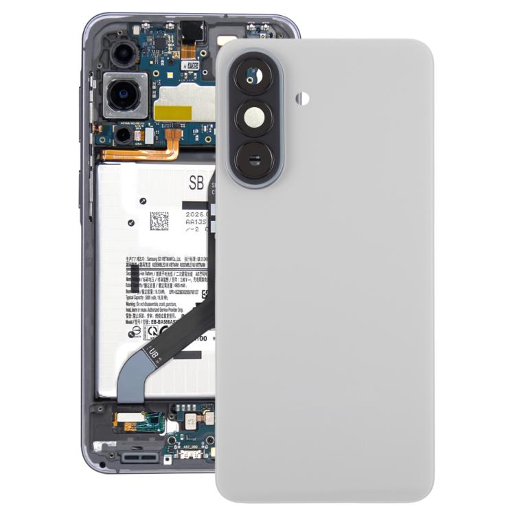Cover posteriore originale per batteria con cornice per obiettivo fotocamera per Galaxy A57 SM-A576B., For Samsung Galaxy A57(with Camera Lens Frame)