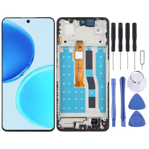 Schermo LCD digitalizzatore originale completo con cornice per Honor X8d, For Honor X8d(Original)