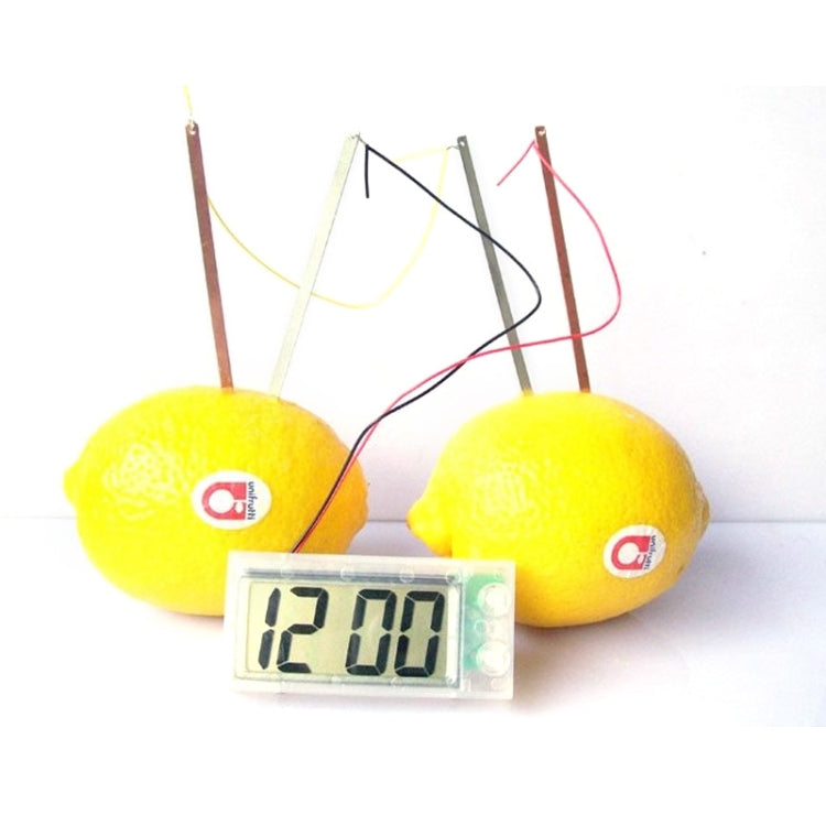 Kit didattico fai-da-te per orologio digitale con orologio digitale per scienza verde con schermo LCD da 2 pollici (patata NON inclusa), Potato Digital Clock