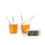 Kit didattico fai-da-te per orologio digitale con orologio digitale per scienza verde con schermo LCD da 2 pollici (patata NON inclusa), Potato Digital Clock