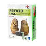 Kit didattico fai-da-te per orologio digitale con orologio digitale per scienza verde con schermo LCD da 2 pollici (patata NON inclusa), Potato Digital Clock