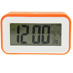 Sveglia multifunzione con ampio schermo, calendario, luce LCD e funzione snooze touch