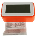 Sveglia multifunzione con ampio schermo, calendario, luce LCD e funzione snooze touch
