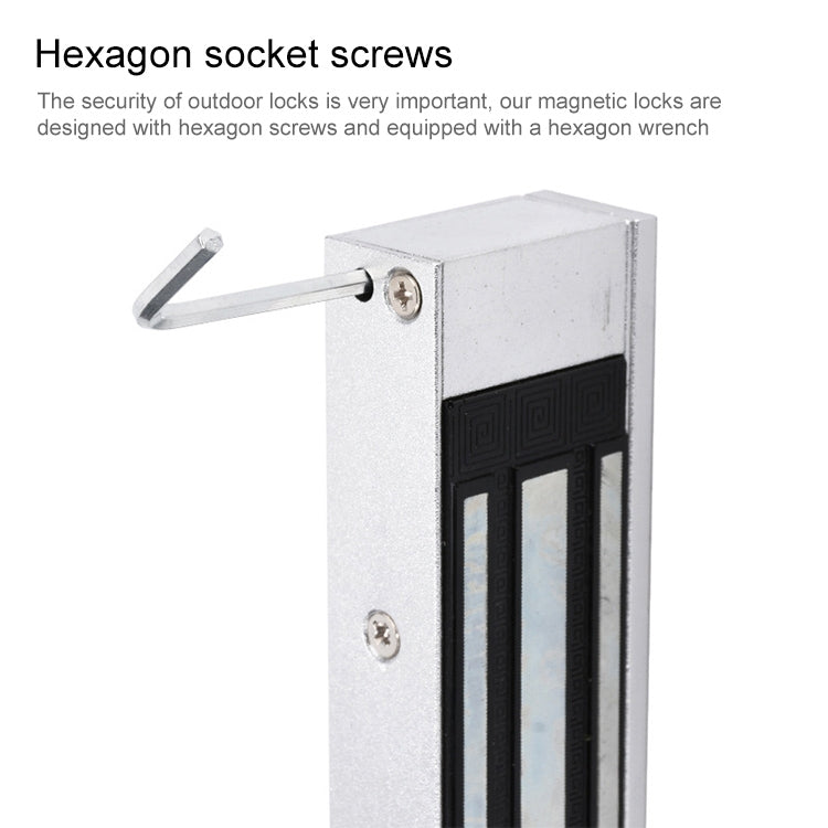Serratura magnetica doppia porta YH-180D 300 libbre