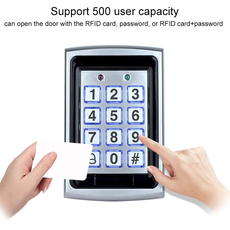 Sistema controllo accessi con tastiera autonoma 7612
