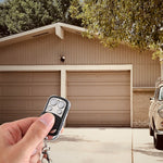 Copia telecomando 433 Hz, distanza di trasmissione: 100 m, applicabile a porta del garage/sistemi di allarme per auto/elettrodomestici/interruttore di controllo remoto/LED e altri controlli industriali, Copy Remote Control 433HZ